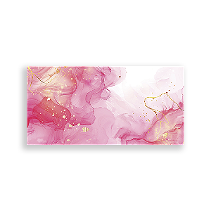Painel Retangular Sublimado 3D - Flores Rosas -Vivi Mide