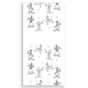 Faixa Lateral Sublimado 3D - Disney