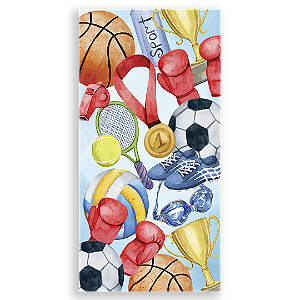 Faixa Lateral Sublimado 3D - Esportes