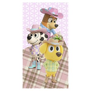 Faixa Lateral Sublimado 3D - Bluey Fazendinha