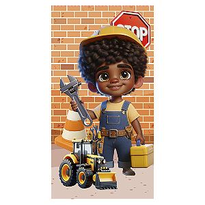 Faixa Lateral Sublimado 3D - Construção