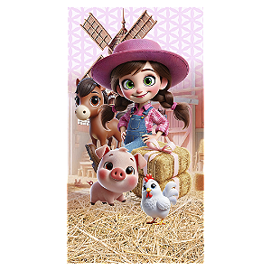 Faixa Lateral Sublimado 3D - Fazendinha