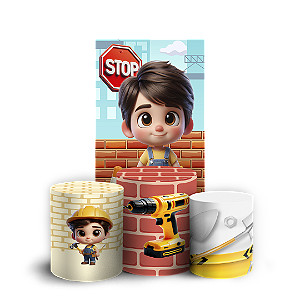 Faixa Lateral e Trio Cilindro Sublimado 3D Vest Facil - Construção