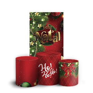 Faixa Lateral e Trio Cilindro Sublimado 3D Vest Facil - Natal