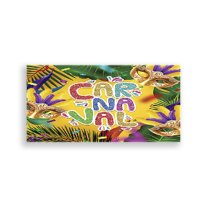 Painel Retangular Sublimado 3D - Carnaval
