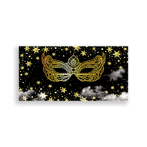 Painel Retangular Sublimado 3D - Carnaval