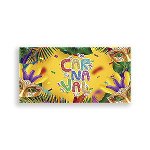 Painel Retangular Sublimado 3D - Carnaval