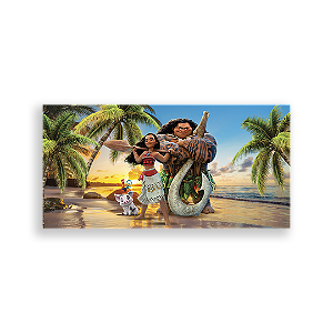 Painel Retangular Sublimado 3D - Moana