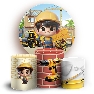 KIT Redondo e Trio Sublimado 3D - Construção