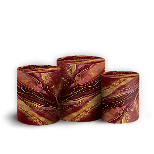 Trio Cilindro Sublimado - Happy Birthday