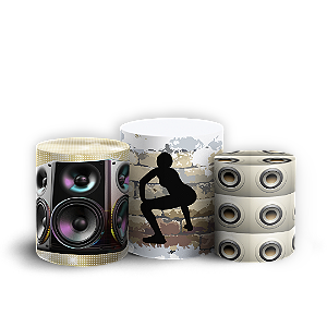 Trio Cilindro Sublimado - Baile Funk