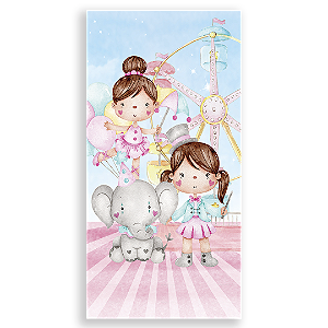 Faixa Lateral Sublimado - Circo