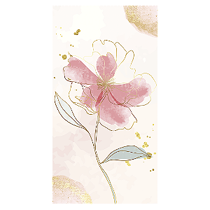 Faixa Lateral Sublimado - Floral