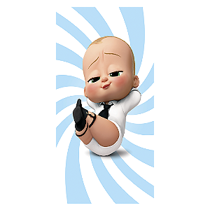 Faixa Lateral Sublimado - Poderoso Chefinho