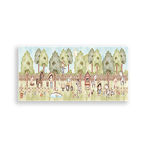 Painel Retangular Sublimado - Fazendinha