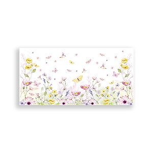 Painel Retangular Sublimado - Floral