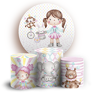 KIT Redondo e Trio Sublimado - Circo