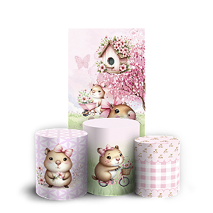 Faixa Lateral e Trio Cilindro Sublimado - Capivara