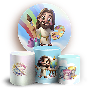 KIT Redondo e Trio Sublimado - Jesus Pintor