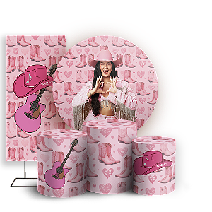 KIT Redondo Trio e Faixa Sublimado - Ana-Castela-Boiadeira