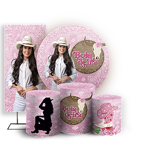 KIT Redondo Trio e Faixa Sublimado - Ana-Castela-Boiadeira