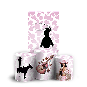 Faixa Lateral e Trio Cilindro Sublimado - Ana Castela Boiadeira