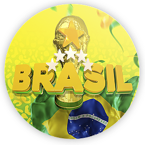 Painel de Mesa Sublimado 3D - Copa Brasil
