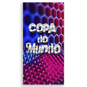Faixa Lateral Sublimado - Copa do Mundo Brasil