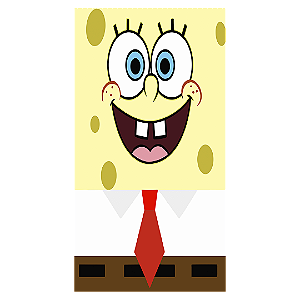 Faixa Lateral Sublimado - Bob Esponja