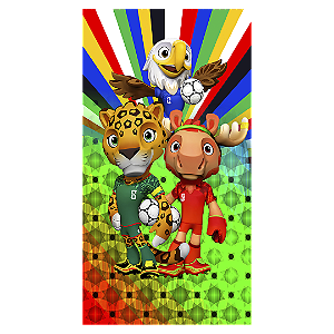 Faixa Lateral Sublimado - Copa Brasil