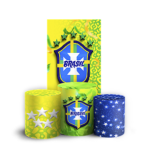 Faixa Lateral e Trio Cilindro Sublimado - Copa Brasil