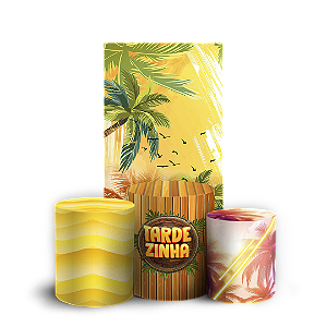Faixa Lateral e Trio Cilindro Sublimado - Tardezinha