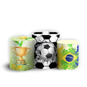 Trio Cilindro Sublimado - Copa Brasil Infantil