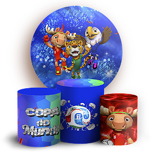 KIT Redondo e Trio Sublimado - Copa Brasil