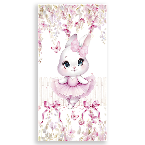 Faixa Lateral Sublimado - Coelho Bailarina