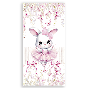 Faixa Lateral Sublimado - Coelho Bailarina