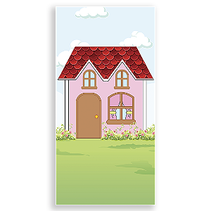 Faixa Lateral Sublimado - Fundo Casa