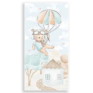 Faixa Lateral Sublimado - Ursinho Aviador