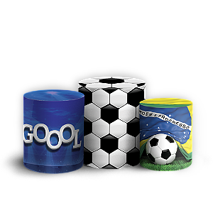 Trio Cilindro Sublimado - Copa Do Mundo Brasil