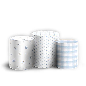 Trio Cilindro Sublimado - Pascoa