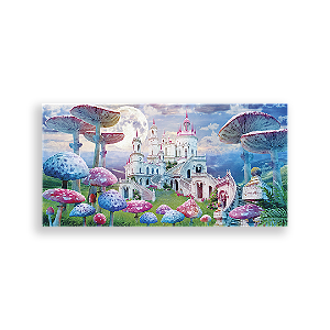 Painel Retangular Sublimado - Alice