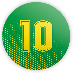 Painel Redondo Sublimado - Copa do Mundo