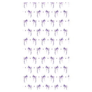 Faixa Lateral Sublimado - Laços Lilas