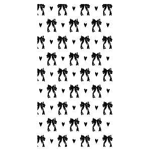 Faixa Lateral Sublimado - Laços Preto