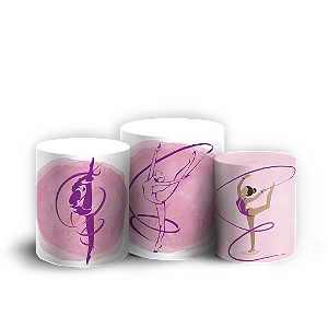 Trio Cilindro Sublimado Vest Facil - Ginástica