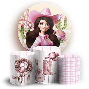 KIT Redondo e Trio Sublimado - Boiadeira