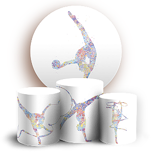 KIT Redondo e Trio Sublimado - Ginástica