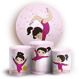 KIT Redondo e Trio Sublimado - Ginástica