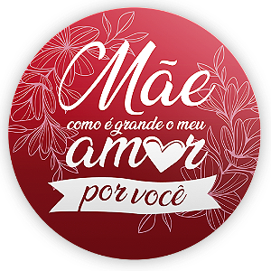 Capa Mini Painel Sublimado - Dia das Mães