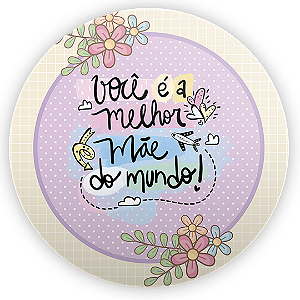 Capa Mini Painel Sublimado - Mãe